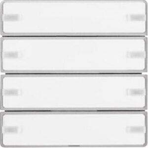 Berker Tastsensor 4-fach Komfort mit Beschriftungsfeld 80144321 – Bild 1