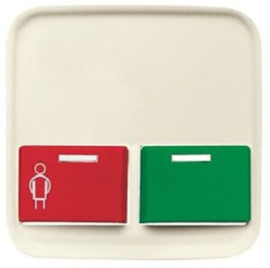 Busch-Jaeger Zentralscheibe, weiß,  Datenkommunikation, Licht-Ton-Rufsysteme 2548-642B-212-101 – Bild 1