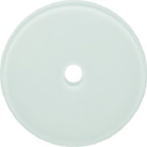 Berker Glasabdeckplatte Schalter Serie Glas polarweiß 109009 – Bild 1