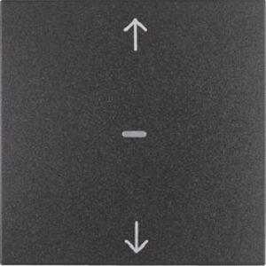 Berker Jalousie-Taste anthrazit matt 85241185 – Bild 1