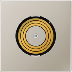 Jung Abdeckung für Spannungsversorgung Plug& Light, Serie LS, Edelstahl lackier PLESDMS-L – Bild 1