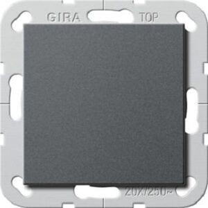 Gira Wippschalter Aus 20A System 55 Anthrazit 283628 – Bild 1