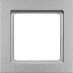 Berker Rahmen 1-fach Aluminium lackiert 10116094 – Bild 1