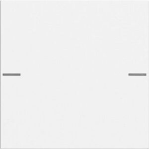 Gira Wippenset 1-fach Tastensor 4 System 55 Reinweiß seidenmatt 575127 – Bild 1