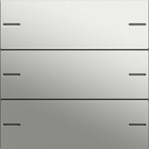 Gira Wippenset 3-fach Tastensor 4 System 55 Edelstahl 5753600 – Bild 1