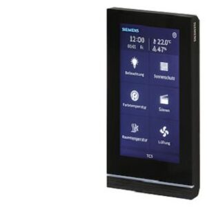 Siemens Touch Control TC5 AP 86x148,8x11,5mm schwarz 5WG12052AB21 – Bild 1