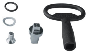 Hager Schließung,univers,Vierkant,8mm,Sch litz FZ529W – Bild 1