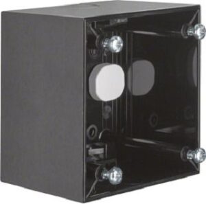 Berker Aufbau-Gehäuse 1-fach schwarz glänzend hohe Ausführung 911512510 – Bild 1