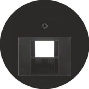 Berker Zentralstück schwarz glänzend für UAE Steckdose 14072045 – Bild 1