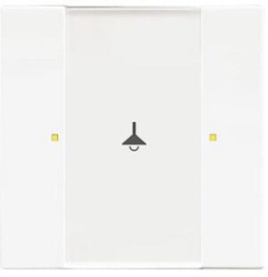 Busch-Jaeger Bedienelement 1/2-fach programmierbar mit Beschriftungsfeld 6125/02-884 – Bild 1