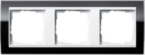Gira Abdeckrahmen 3-fach Event Klar schwarz für Einsatz rw 0213733 – Bild 1