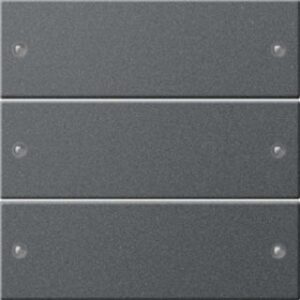 Gira Wippenset 3-fach System 55 anthrazit 218328 – Bild 1