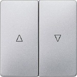 Siemens i-syst Wippe 2-fach carbon mit Symbol Auf/Ab 5TG6254 – Bild 1