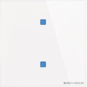 Busch-Jaeger Bedienelement 2-fach tacteo Glas weiss TB/U2.4.11-CG – Bild 1