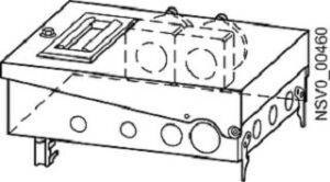 Siemens Abgangskasten 16A 2x3pol. D01+2x5p BD2-AK2X/2CEE165S14 – Bild 1