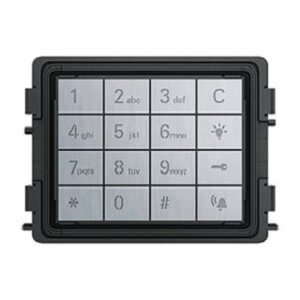 Busch-Jaeger Tastatur-Modul Farbe:Aluminium B-W-Aussenstation A251382K-A-03 – Bild 1