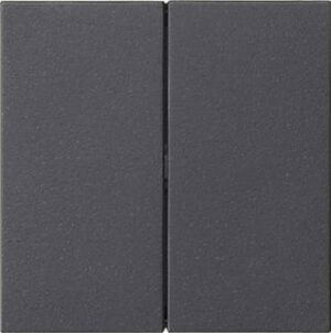 Gira S3000 Bedienaufsatz 2-fach System 55 Anthrazit 536228 – Bild 1