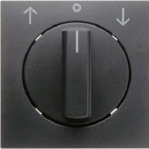 Berker Zentralstück mit Drehknopf Jalousie B.3/B.7 ant 1080160600 – Bild 1