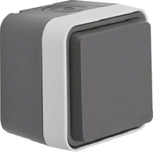 Berker SCHUKO-Steckdose lichtgrau 47633505 – Bild 1