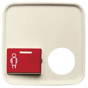 Busch-Jaeger Zentralscheibe, weiß,  Datenkommunikation, Licht-Ton-Rufsysteme 2548-022B-212-101 – Bild 1