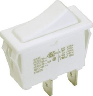 Bachmann Wippenschalter Serie 3652 Ausschalter unbeleuchtet 1-polig w/w 924.090 – Bild 1