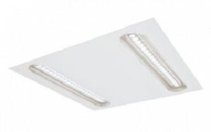 SG Leuchten MOLIOR 2 line 592x592 weiß LED 3000 K 8246093077 – Bild 1