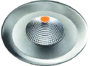 SG Leuchten LED-Downlight 7W 610lm Uniled IsoSafe Airtight 2700K gebürsteter Stahll 904222 – Bild 1