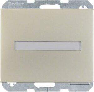 Berker SCHUKO-Steckdose Edelstahl mit Klappdeckel 47527204 – Bild 1