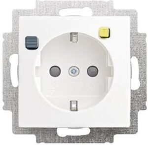 Busch-Jaeger FI-Schukomat VDEO664 Busch-balance SI alpinweiss 3120EUCB-914 – Bild 1