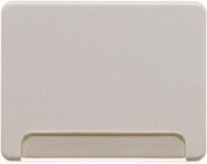 Berker Wippe weiß mit Schriftleiste 163640 – Bild 1