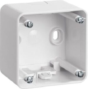 Berker AP-Rahmen 1-fach 41mm Mobil R polarweiß 9115109 – Bild 1