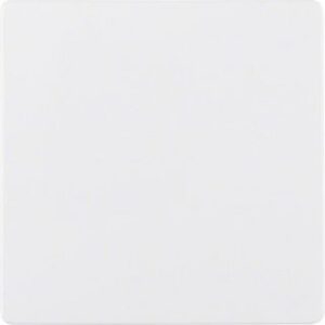 Berker Zentralplatte polarweiß für Sensoreinsatz 75940409 – Bild 1