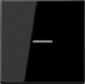 Jung KNX RF Taster 1fach Duroplast hochkratzfest glänzend schwarz LS10911STRFSW – Bild 1