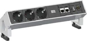 Bachmann DESK2 3xSchuko 2xCAT.6 1xHDMI 902.302 – Bild 1