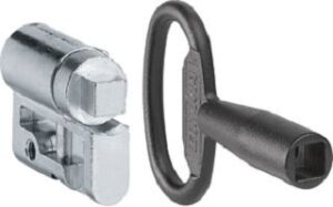 Hager Profilhalbzylindereinsatz 4-kt 8mm MES-PHZ4K8 – Bild 1