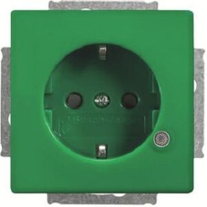 Busch-Jaeger SCHUKO Steckdosen-Einsatz mit LED Kontrolllicht 20EUCBL-13-84-101 – Bild 1