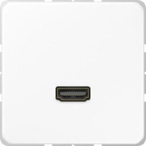 Jung Multimediaanschluss-system alpinweiss MACD1112WW – Bild 1