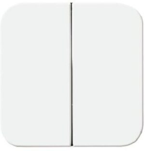 Busch-Jaeger Wippe geschlossen Reflex SI alpinweiss 2545-214 – Bild 1