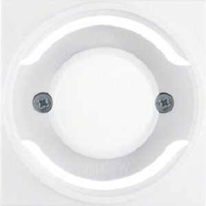 Berker Zentralstück polarweiß glänzend für Lichtsignal 11988989 – Bild 1