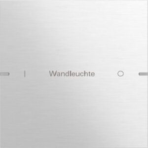 Gira Wippenset 1fach individuell für Tastsensor4 TS4 Aluminium 503117 – Bild 1
