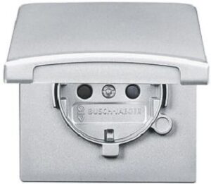 Busch-Jaeger SCHUKO-Steckdose AW44 erhöhter Berührungsschutz KD 20EUGKB-33-101 – Bild 1