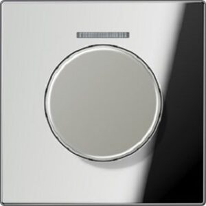 Jung Abdeckung mit Lichtleiter für KNX Serie LS glanzchrom GCR1940KO5 – Bild 1