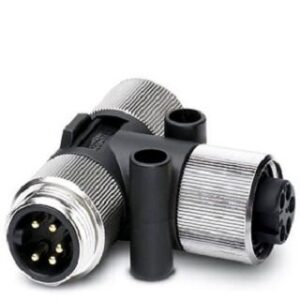 Phoenix Contact T-Verteiler DeviceNet Buchse 7/8Zoll-16UNF SAC-5P-MINT/2XMINDN – Bild 1