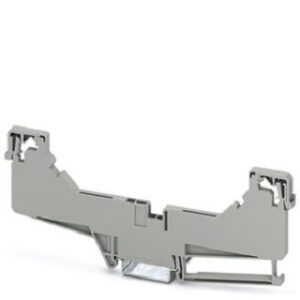 Phoenix Contact Auflagebock, Länge: 155,8 mm, Breit e: 5,2 mm, Farbe: grau AB-SK-DTOP – Bild 1