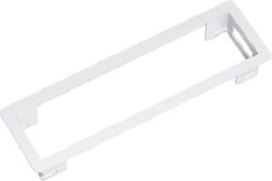 Bachmann Einbaurahmen 241,5x73mm Power Frame weiss 915.001 – Bild 1