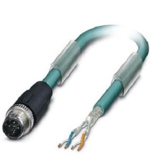 Phoenix Contact KabelSAC-4P-M12MSD/2,0-931 ETHERNET PUR 4p. halo.frei blau NBC-M12MSD/2,0-93ECMC – Bild 1