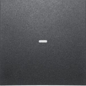 Berker Tast-Abdeckung 1-fach anthrazit 80960285 – Bild 1