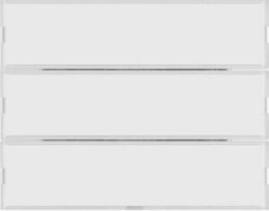 Berker Tastsensor 3-fach polarweiß glänzend 80163770 – Bild 1