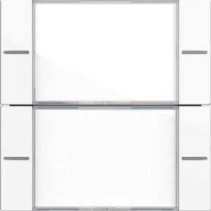 Gira Wippenset 2-fach BSF Tastensor 4 System 55 Klar/Reinweiß 577203 – Bild 1