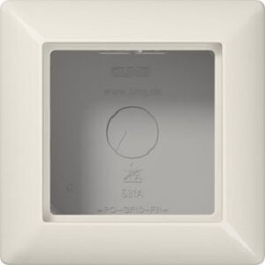 Jung AP-Kappe mit Rahmen 1-fach AS 500 weiss AS581AW – Bild 1